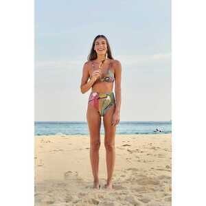 Wonderful Toucans High Waisted Bikini Bottom